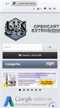 Mobile Screenshot of opencart-extensions.co.uk